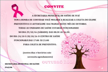 Campanha Outubro Rosa