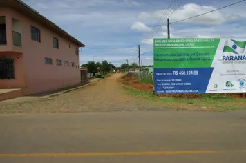 Pavimentação do distrito de Bom Jardim do Sul