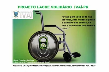 CAMPANHA LACRE SOLIDÁRIO IVAÍ-PR