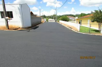 PAVIMENTAÇÃO ASFÁLTICA EM JARDIM N. Sª APARECIDA E CLUBE UCRANIANO
