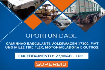 4º LEILÃO DE INSERVÍVEIS