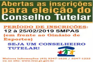 ELEIÇÃO COMPLEMENTAR PARA O CONSELHO TUTELAR