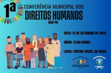 1ª Conferência Municipal dos Direitos Humanos