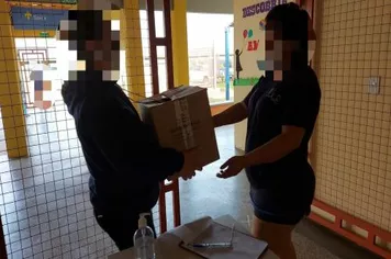 Primeira Entrega de Kits da Merenda Escolar de 2021