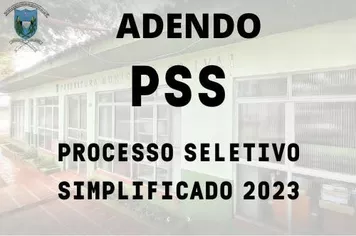 ADENDO AO PROCESSO SELETIVO SIMPLIFICADO
