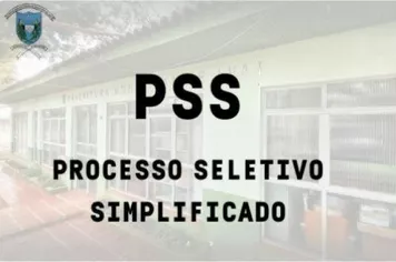 EDITAL DE CONVOCAÇÃO AUXILIAR DE SERVIÇOS GERAIS PSS