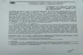 MAIS RECURSOS PARA IVAÍ