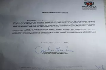 Ivaí receberá mais recursos financeiros
