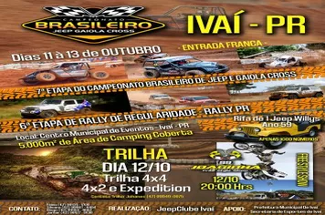 ESTA CHEGANDO | CAMPEONATO BRASILEIRO DE JEEP E GAIOLA CROSS