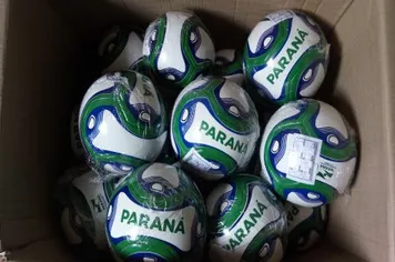 Secretaria recebe repasse de material esportivo da SEET