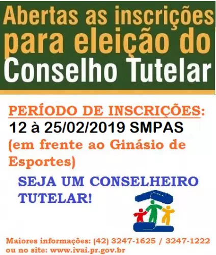 ELEIÇÃO COMPLEMENTAR PARA O CONSELHO TUTELAR