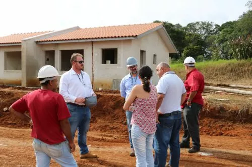 Visita da Superintendência da Cohapar | Loteamento Palmital I