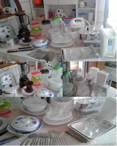 UTENSÍLIOS ADQUIRIDOS PARA A CASA LAR