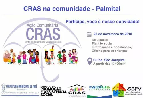 ATENÇÃO MORADORES DE PALMITAL