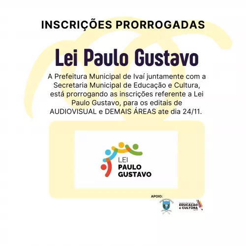 HOMOLOGAÇÃO DOS RESULTADOS DA ANÁLISE DE MÉRITO E CONVOCAÇÃO AVALIAÇÃO DOCUMENTAL - AUDIOVISUAL
